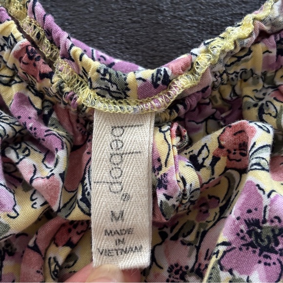 BeBop Long Sleeve Floral Dress - Multicolor - Picture 9 of 16